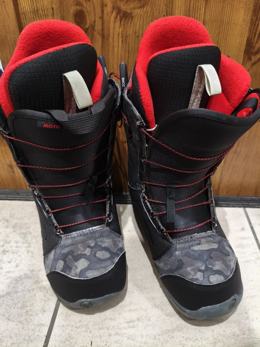 BURTON バートン スノーボードブーツ ASIAN FIT アジアンフィット MOTO モト 25センチ 管022609拍卖