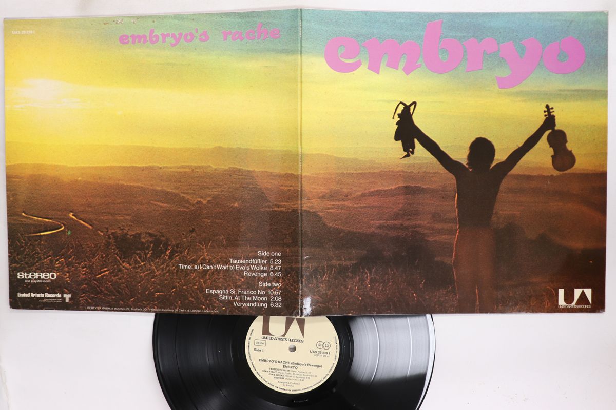 LP Embryo Embryos Rache UAS29239I UNITED ARTISTS /00400拍卖