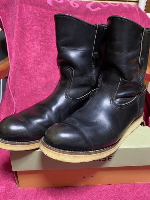 RED WING レッドウィング ペコス 黒 8169 1997 羽タグ 28 10EE 拍卖