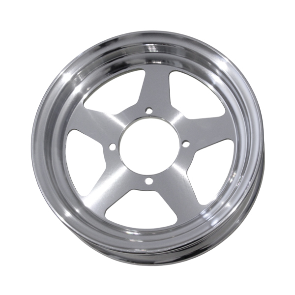 ワイド ホイール 10インチ 2.5J アルミ メッキ シルバー フラット タイヤホイール バイク DAX モンキー ゴリラ エイプ Z50J AB27拍卖