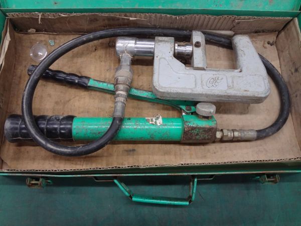 ★■亀倉精機 手動油圧式パイプ圧着機 パイプ断水機 S-30N カメクラ KAMEKURA 【3※510】拍卖