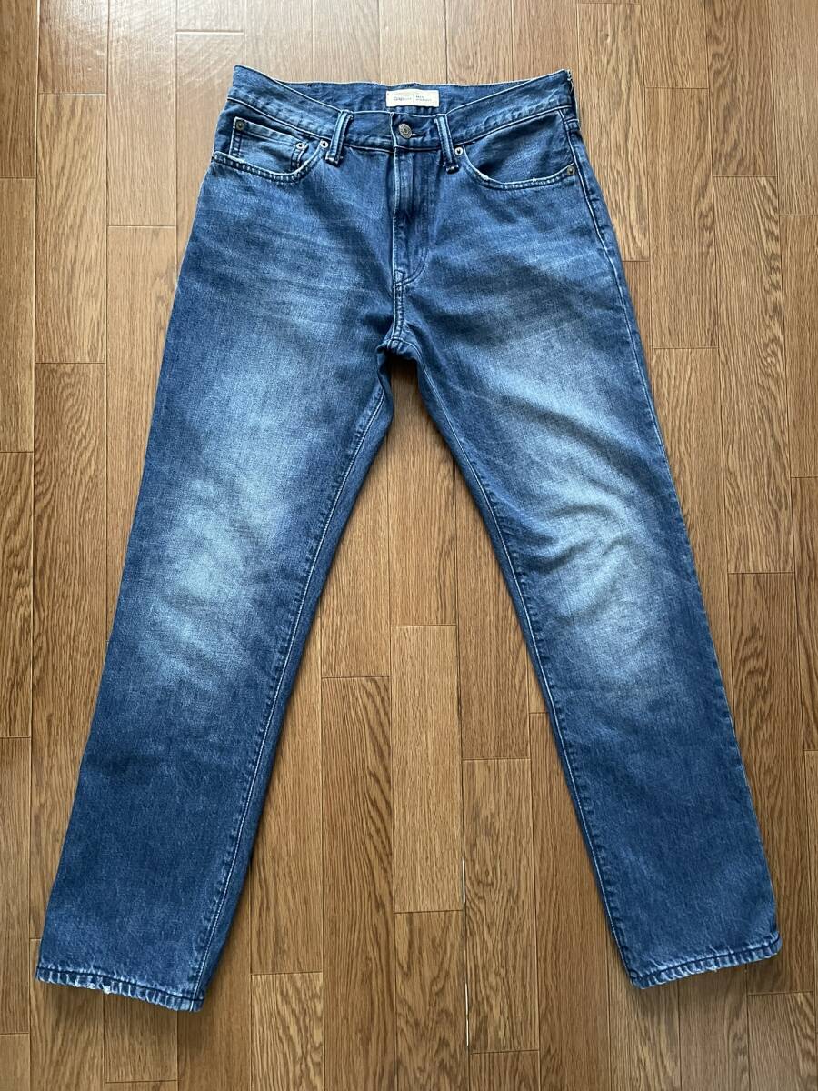 GAP ギャップ ストレート デニム W30×L30 綿100% インディゴ拍卖