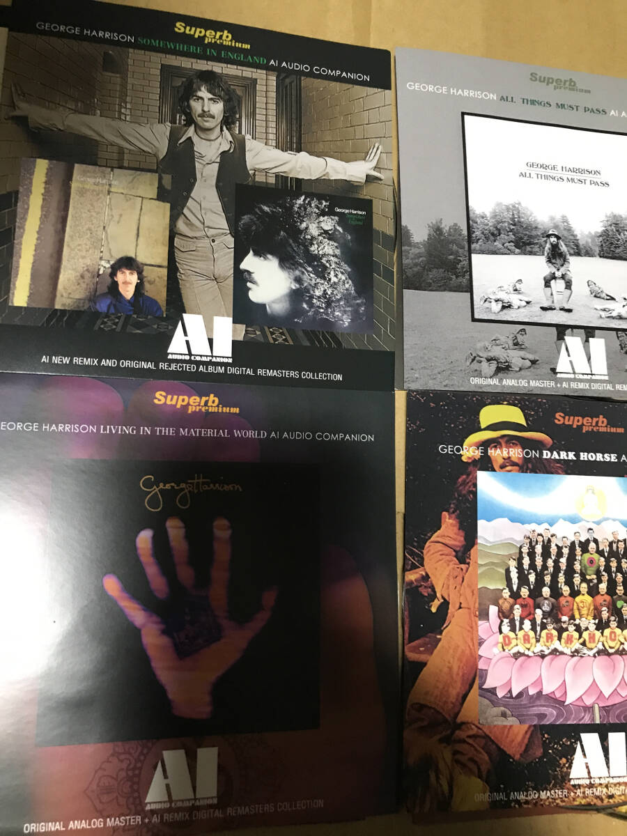 George Harrison ジョージ・ハリスン ALL THING Somewhere Dark Horse Material World ビートルズ The Beatles 新品輸入プレス8CD拍卖