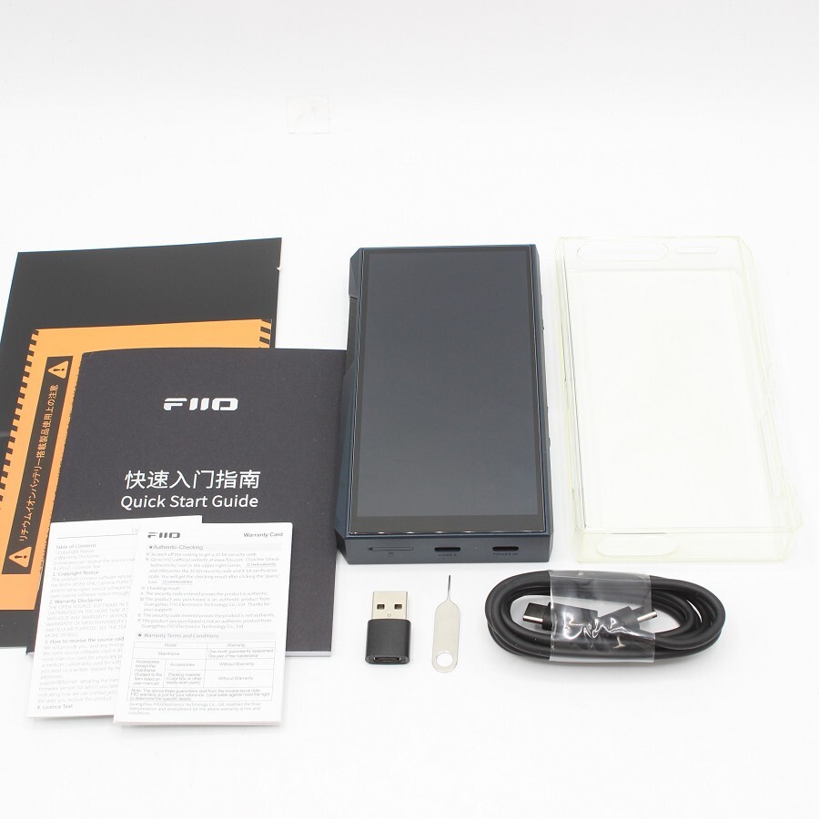 【美品】FiiO M23 FIO-M23-B 64GB デジタルオーディオプレーヤー ハイレゾ フィーオ 本体拍卖
