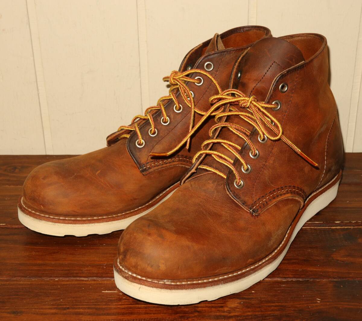 REDWING レッドウィング 9111 カッパーラフ&タフ ラウンドトゥ 10.5D / 28.5㎝ レッドウイング RED WING ブーツ プレーントゥ拍卖