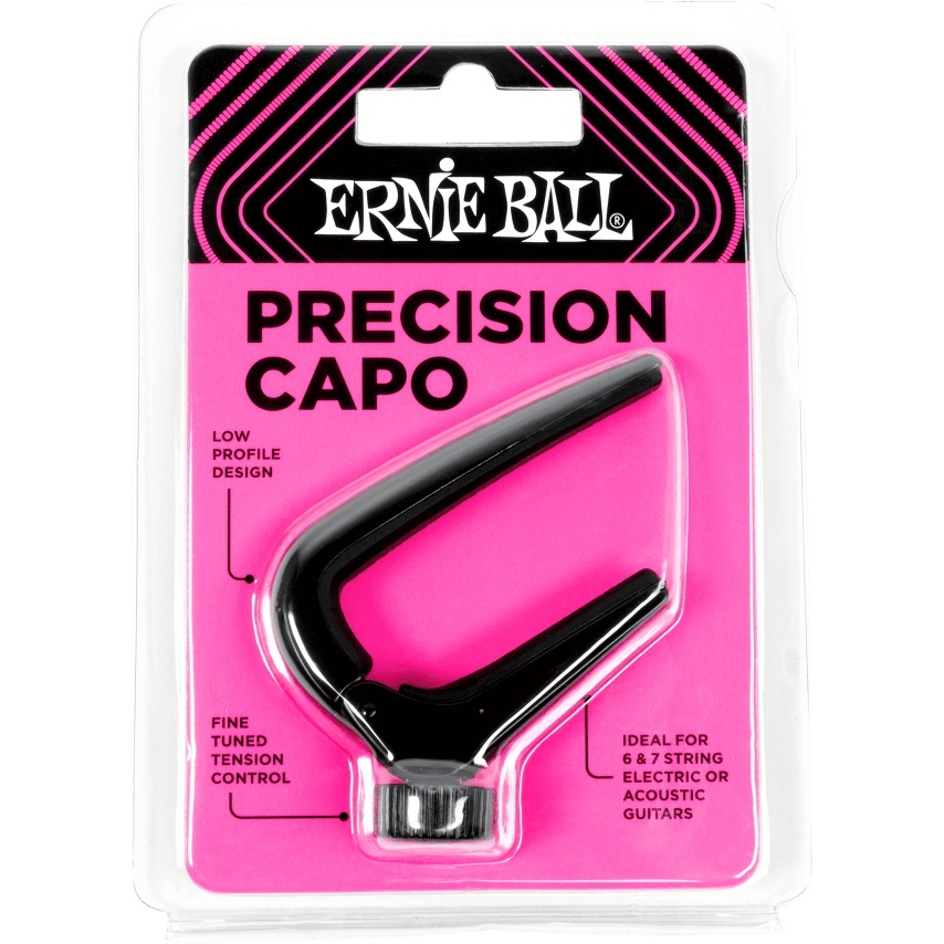 ERNIE BALL Precision Capo カポ 9631 Black アーニーボール拍卖