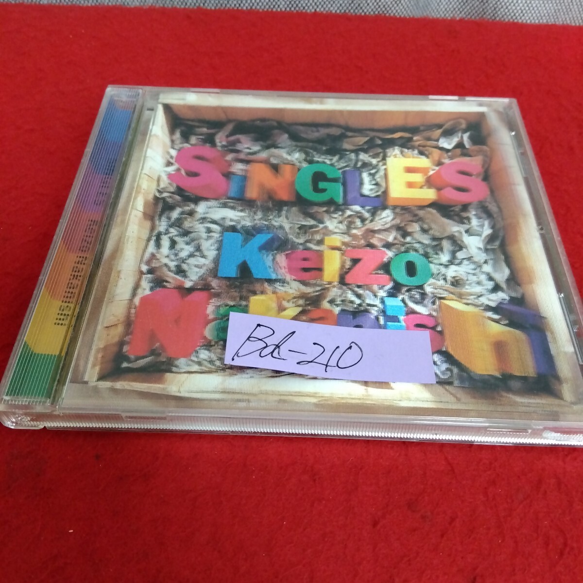 Bd−210/SINGLES/Keizo Nakanishi 中西圭三 タンジェリン・アイズ/片想いのバースデー/Woman/君は君の誇り 他全16曲/L8/80203 拍卖