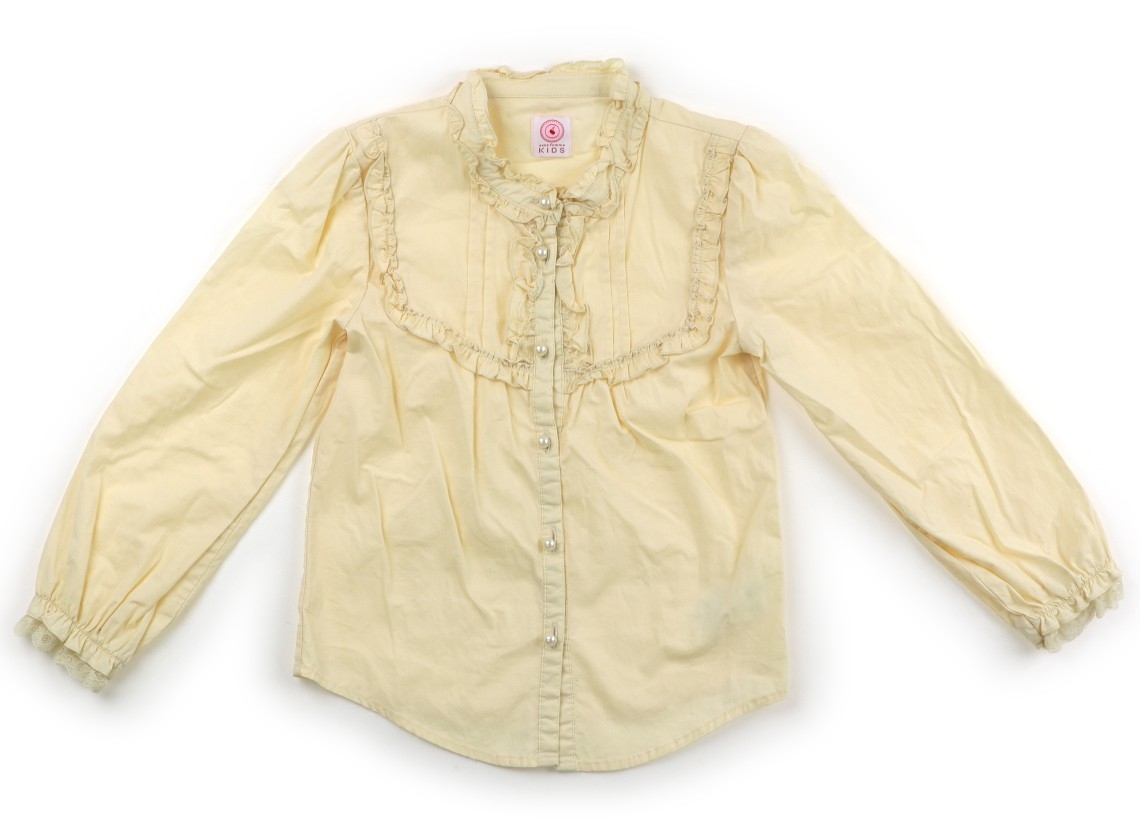 アクシーズファムキッズ axes femme KIDS シャツ・ブラウス 130サイズ 女の子 子供服 ベビー服 キッズ拍卖
