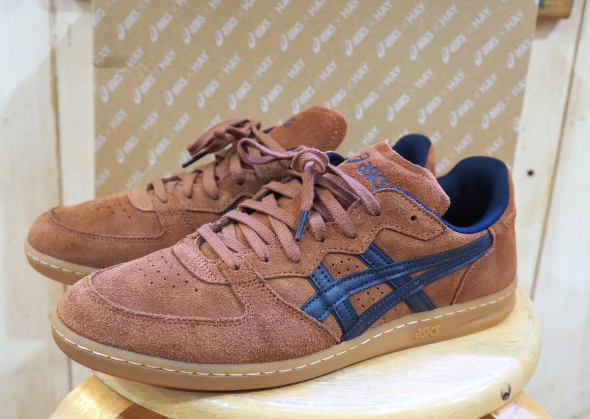 ◆asics × HAY (アシックス×ヘイ)Skyhand OG "Brown"スカイハンド OG "ブラウン"スウェード 27.5㎝◆拍卖