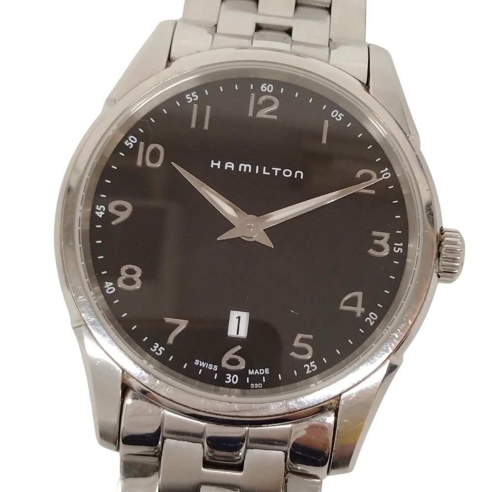 HAMILTON ハミルトン H385110 ジャスマスター シンライン クォーツ メンズ 腕時計 正規品 / C706拍卖