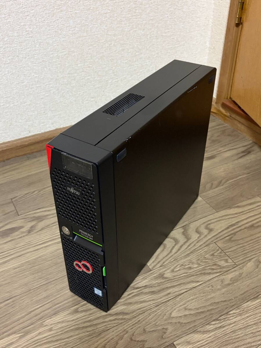 ☆USED FUJITSU PRIMERGY TX 1320 M4 XEON E-2224 3.40GHz メモリ 8GB HDD(2.5インチ SAS) 600GB×2 TPM2.0チップ搭載 Win11導入☆拍卖