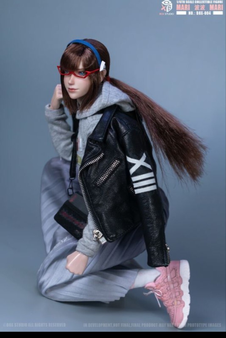 新品 1/6 エヴァ マリ風 女性 アクションフィギュア 未使用 BOXSTUDIO拍卖