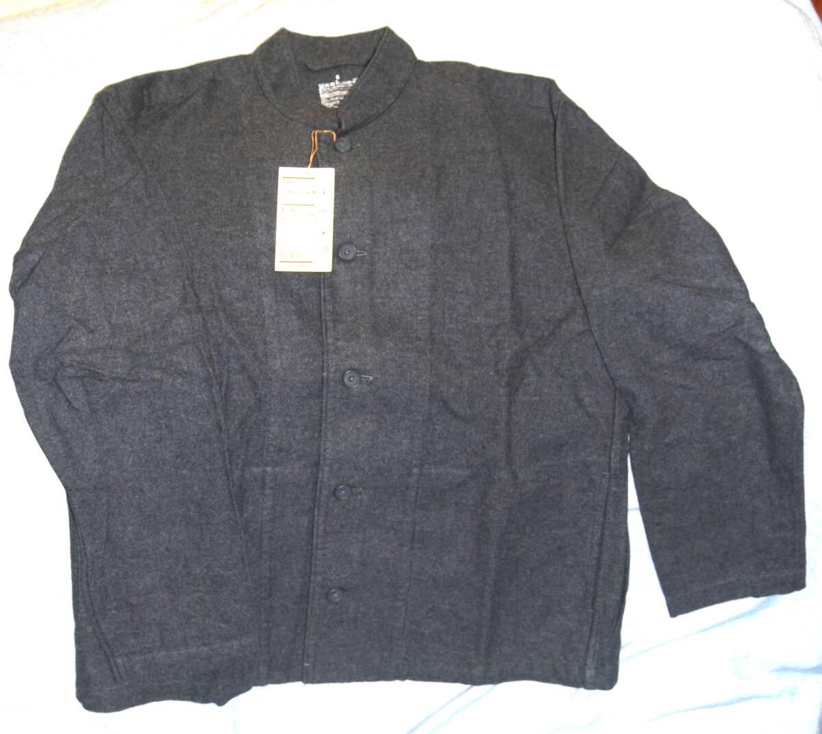 未使用品 無印良品 メンズ シャツジャケット 両面起毛 グレーMサイズ拍卖
