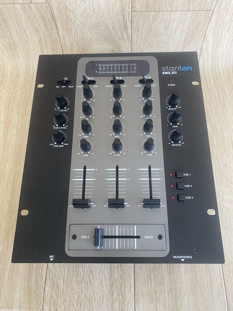 中古 Stanton SMX.311 DJミキサー 本体のみ/通電確認済み/現状品拍卖