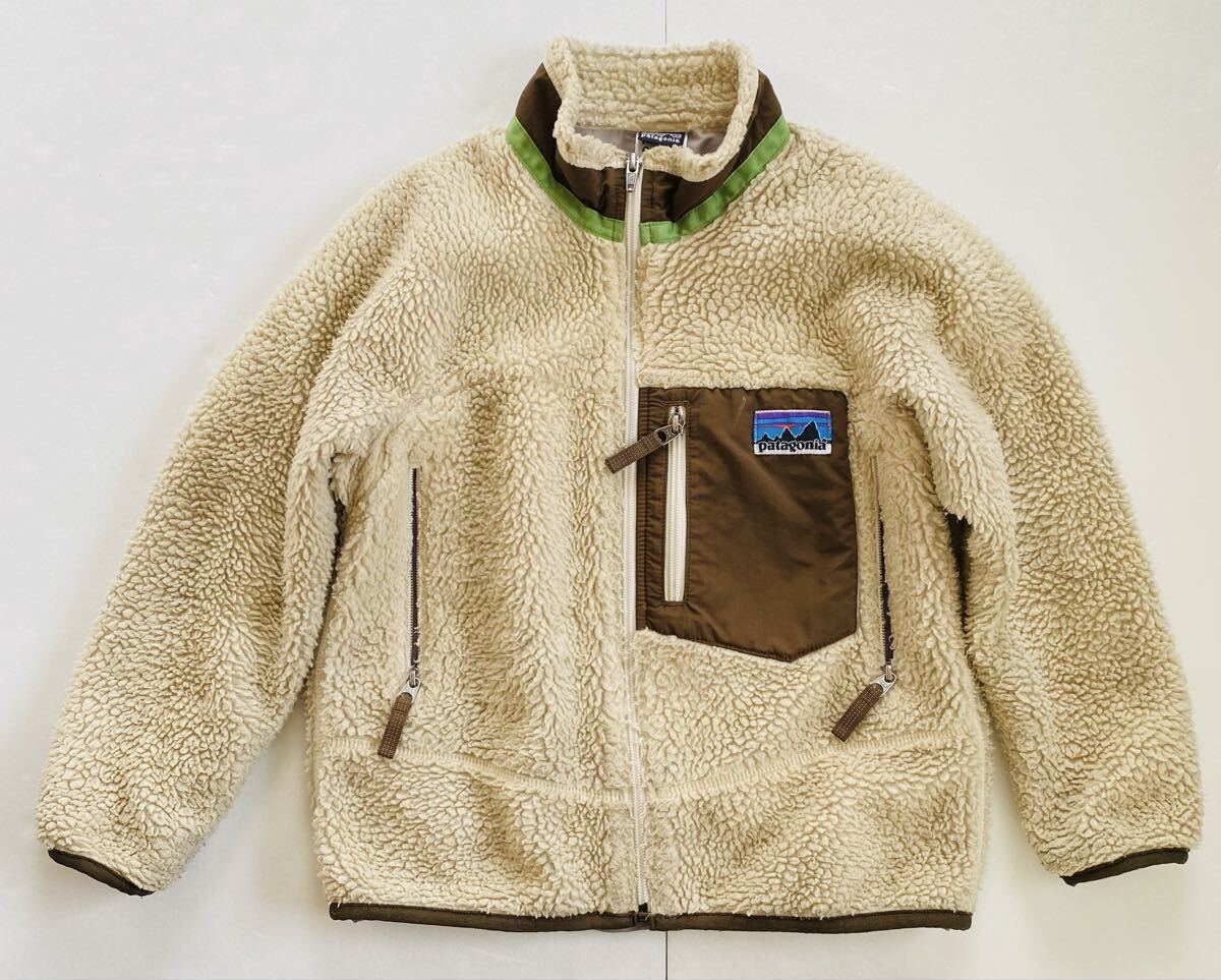 パタゴニア patagonia レトロX キッズ S(8) パタゴニアフリースジャケット ボアジャケット拍卖