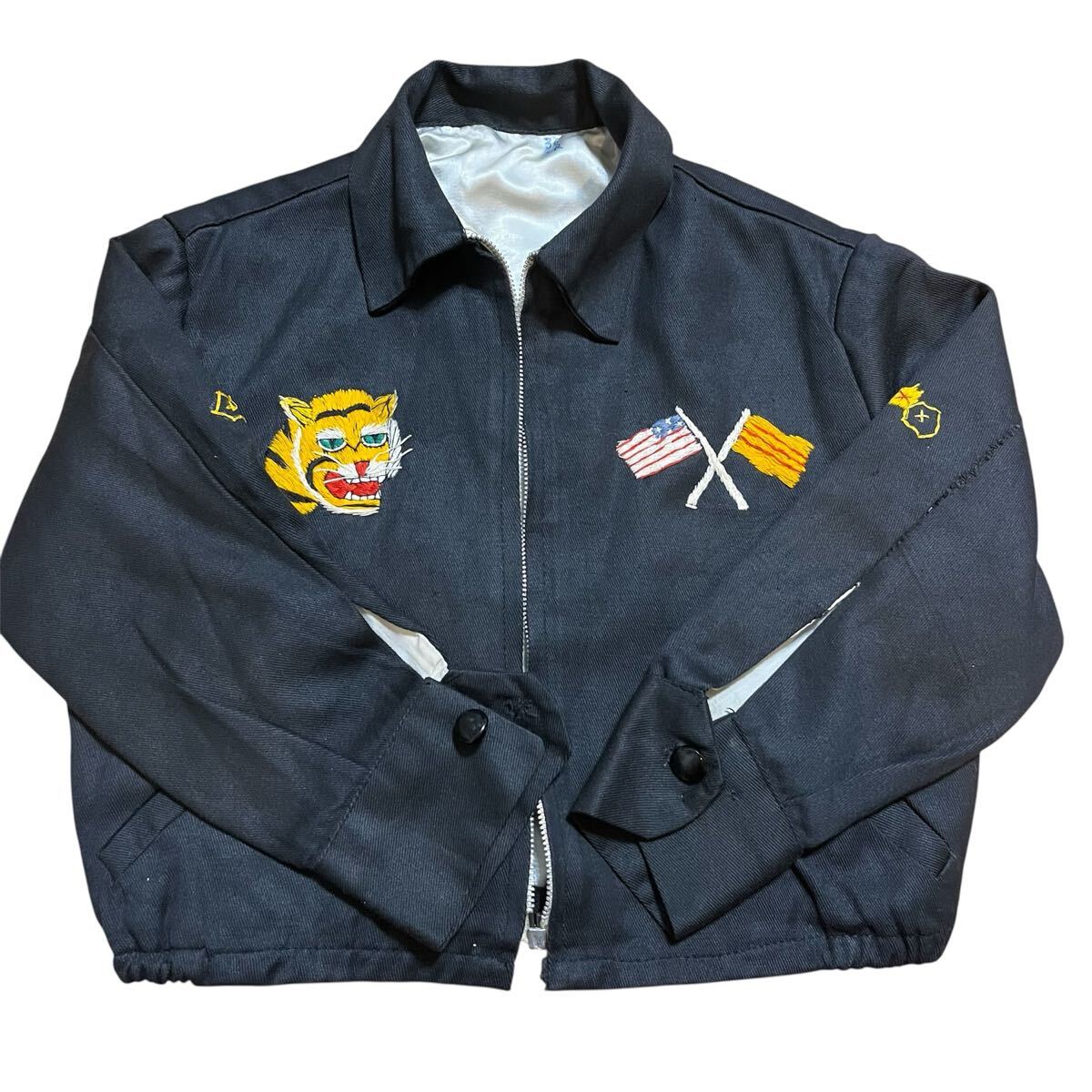 ヴィンテージ スーベニアジャケット 60s ジャケット ベトジャン スカジャン Special souvenir vintage souvenirjacket キッズ kids拍卖
