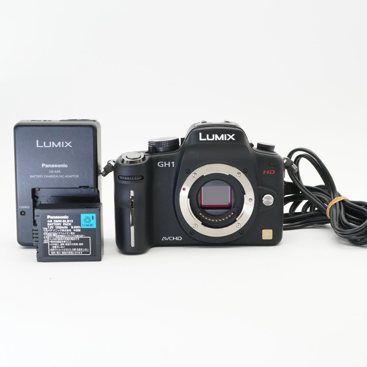 美品 動作確認済 Panasonic パナソニック LUMIX DMC-GH1 ブラック ボディ ミラーレス一眼 #AA9124拍卖