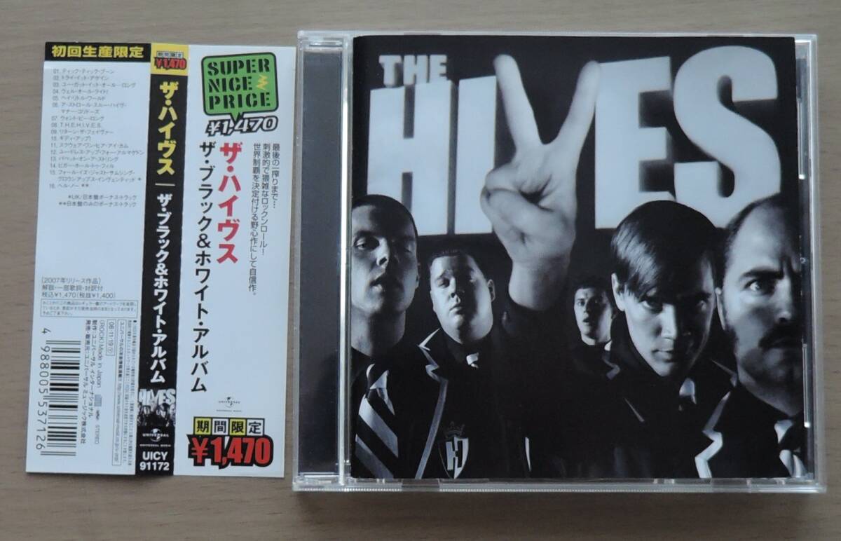 CD◆ HIVES ハイヴス ◆ THE BLACK AND WHITE ALBUM ◆ 帯有り ◆拍卖