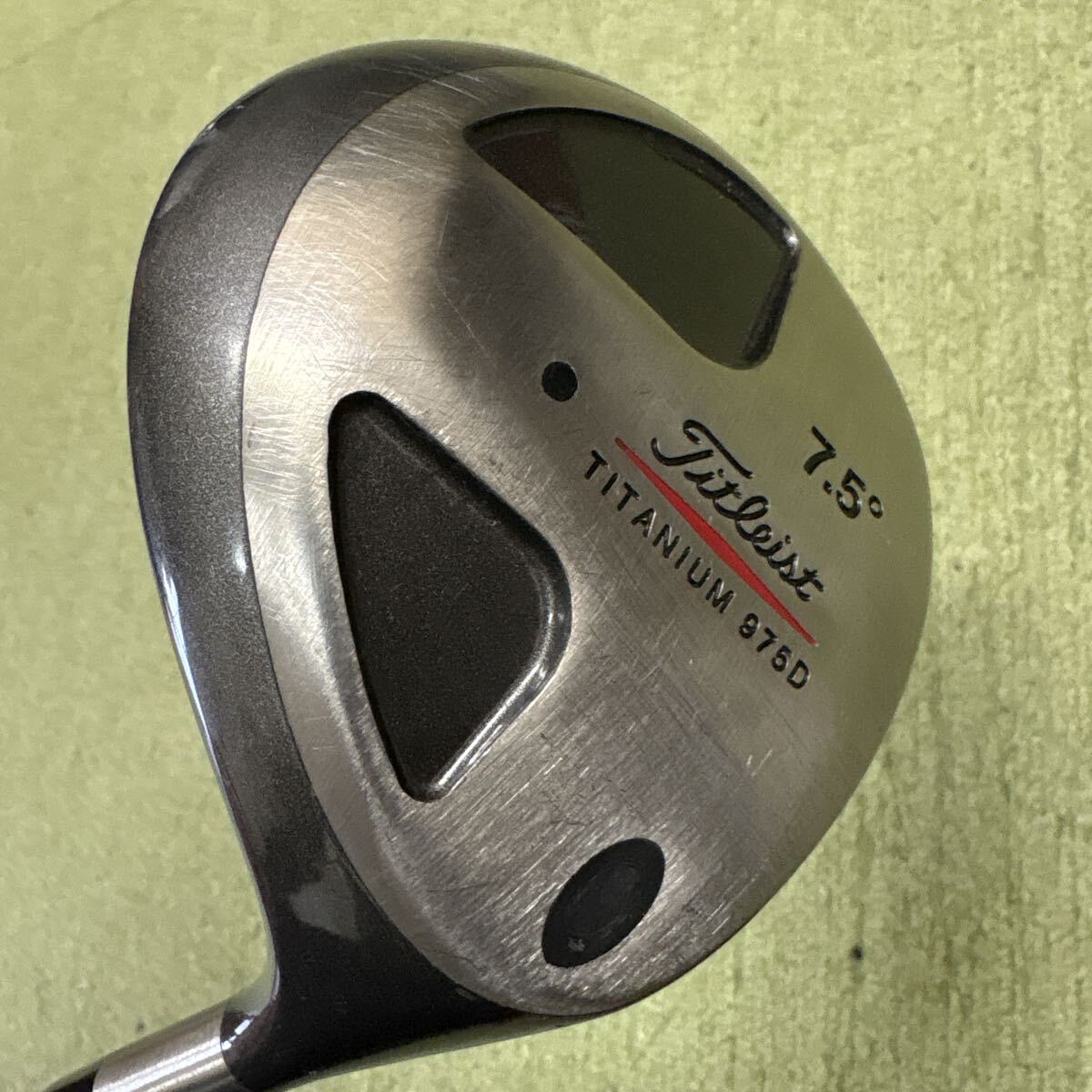 C147 タイトリスト 975D 1W 7.5° 260cc ミニドライバー 純正カーボン フレックスX拍卖