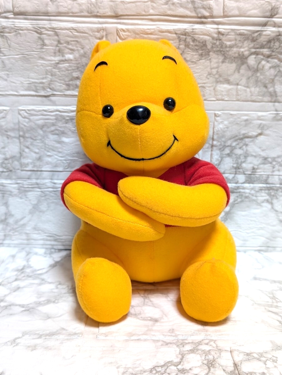希少★くまのプーさん★ 森永製菓とディズニーのコラボ製品 ぬいぐるみ Disney モリナガ MORINAGA レトロ拍卖