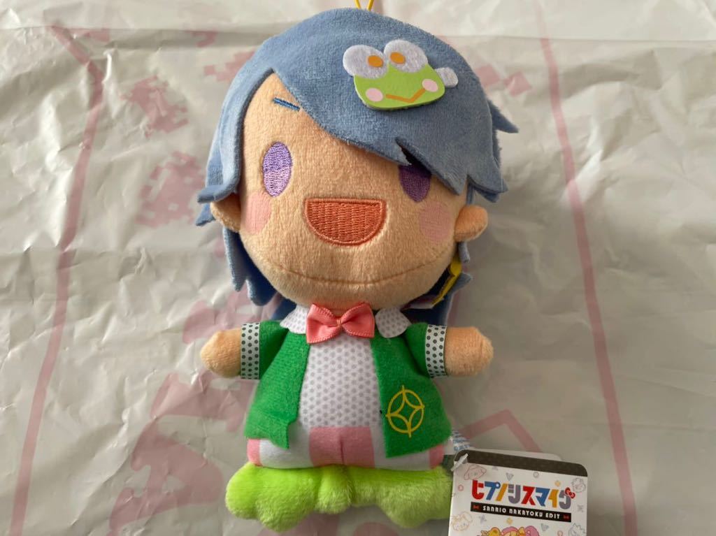 【有栖川帝統】ヒプノシスマイク SANRIO NAKAYOKU EDIT ぬいぐるみ Fling Posse 約15cm Dead or Alive 新品・タグ付き けろけろけろっぴ拍卖