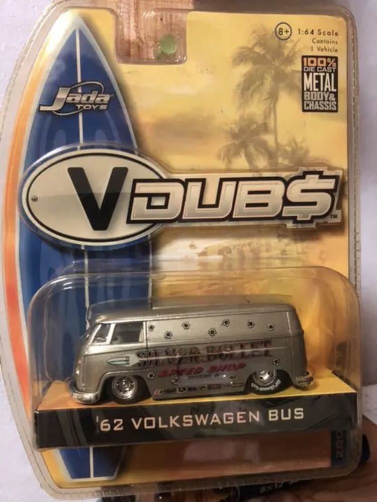 Jada toys 62 Volkswagen bus 1/64 デッドストック V DUB S拍卖