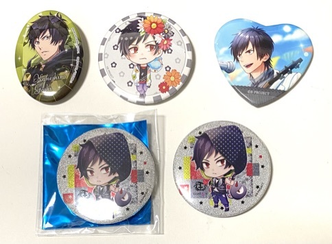 B-PROJECT 金城剛士 缶バッジ 5個セット バッジ拍卖
