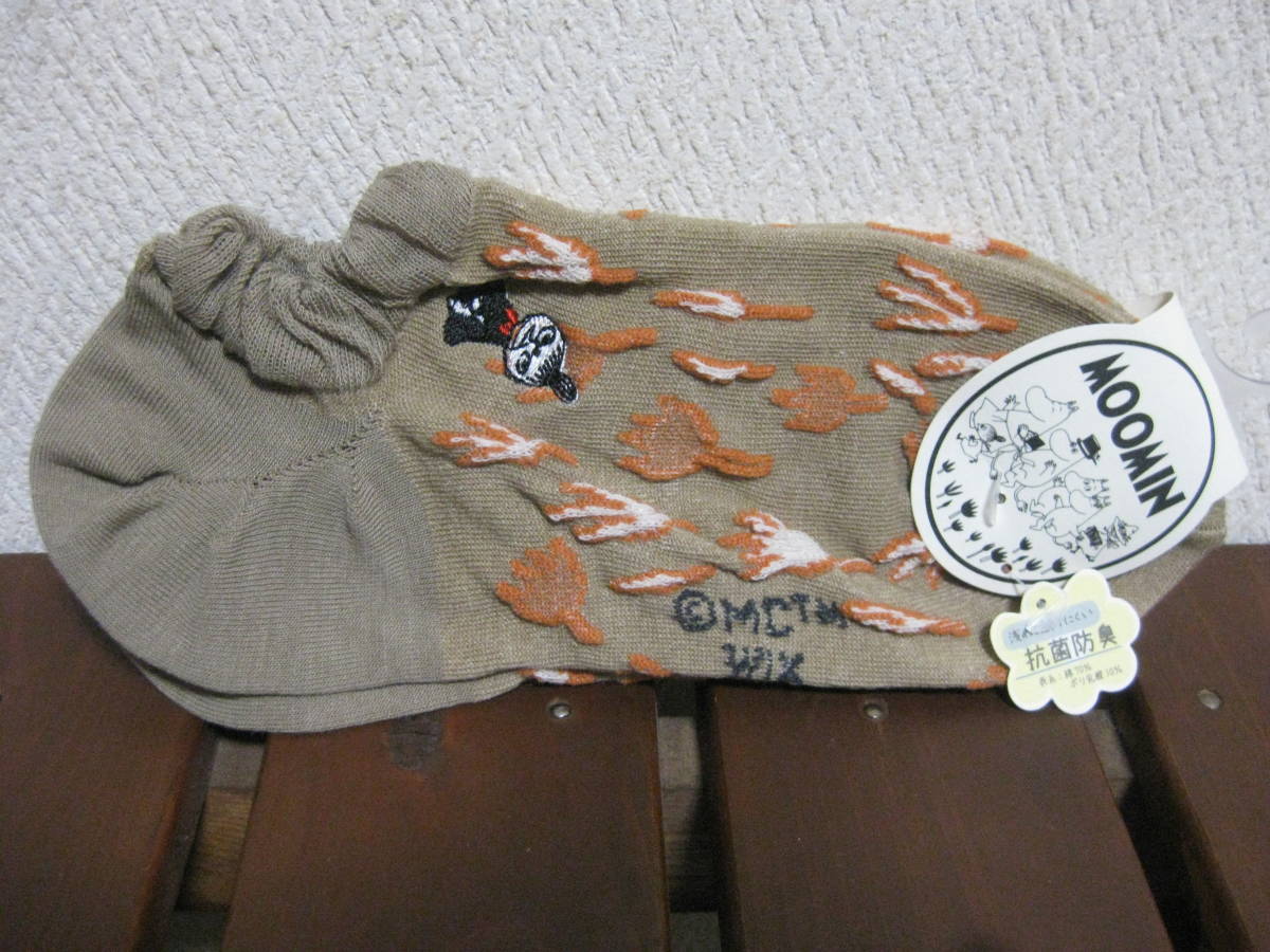 ムーミン☆リトルミイ フラワー 靴下 ソックス 抗菌防臭 未使用拍卖