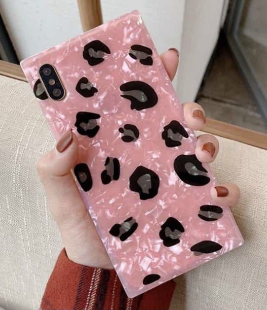 Rutta マーブルレオパードスマホケース iphone7/8 ピンク拍卖