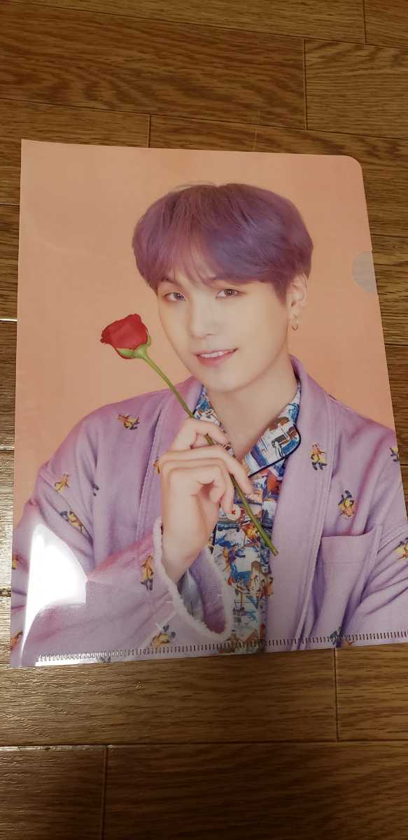 BTS 防弾少年団 ポップアップ HOUSE OF BTS クリアファイル SUGA拍卖