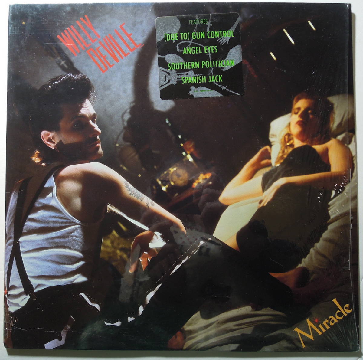 Willy Deville・Miracle US LP w./ shrink, sticker ex./ Mink DeVille拍卖