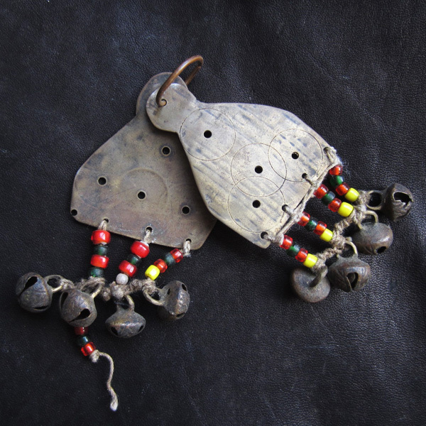 インドの古いアクセサリー ビーズ 鈴 イヤリング?拍卖