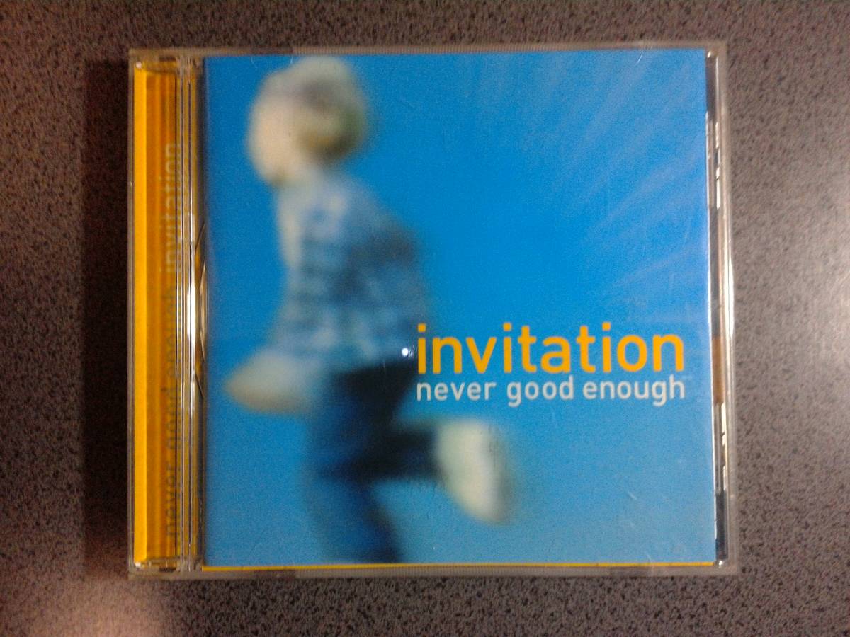 ★送185円★24H内発送★never good enough invitation★再生確認済★拍卖
