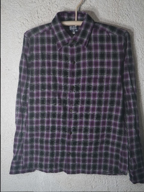 n3462 タケオキクチ TAKEO KIKUCHI 長袖 チェック シャツ 人気 送料格安拍卖