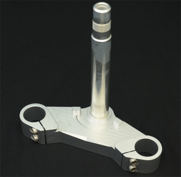 SR400 SR500 7075材アルミ削り出しステムシャフト Silver ~2000拍卖