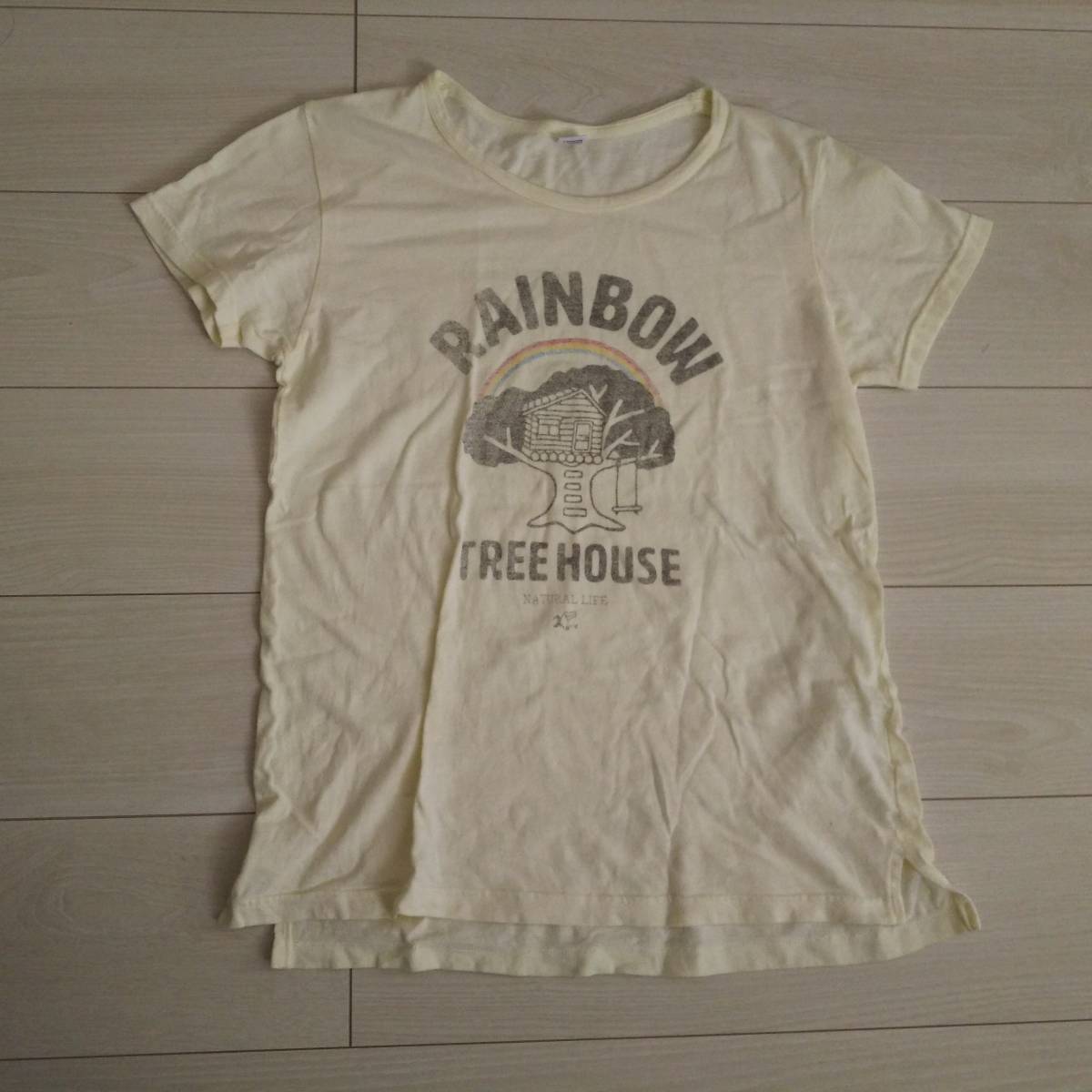 ★HALEIWA HAPPY MARKET HAWAII ハレイワハッピーマーケット 半袖 Tシャツ F レディース★拍卖