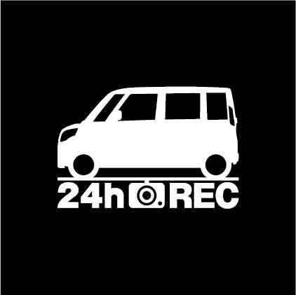 【ドラレコ】スズキ スペーシア【MK32S系】24時間 録画中 ステッカー拍卖