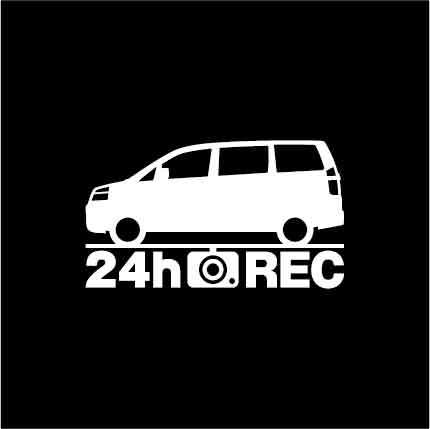 【ドラレコ】トヨタ VOXY【60系】前期型 24時間 録画中 ステッカー拍卖