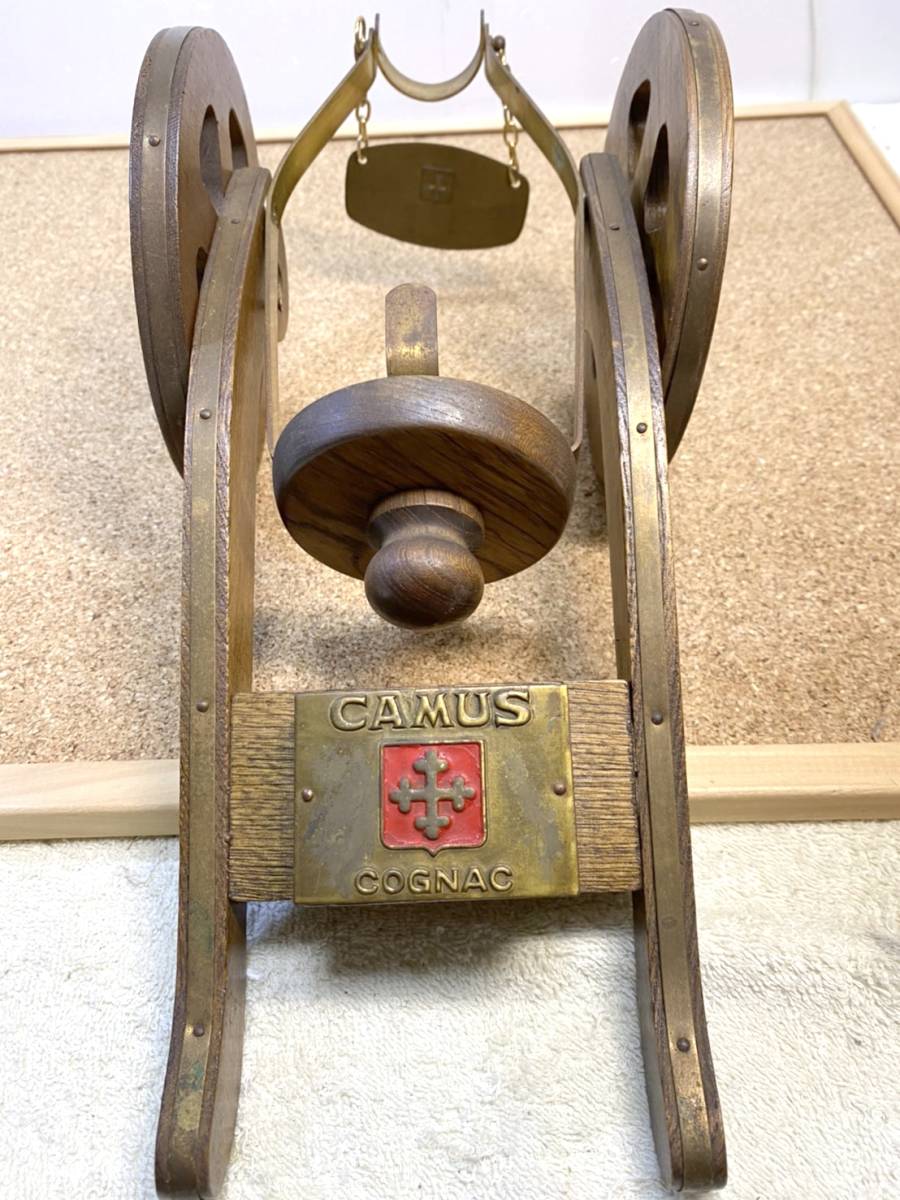 F023 貴重 カミュ ナポレオン コニャック 馬車風置き台拍卖