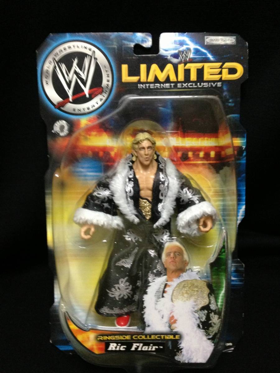 JAKKS:WWE EXCLUSIVE LIMITED リック・フレア w/ブラックガウン(未開封品)拍卖