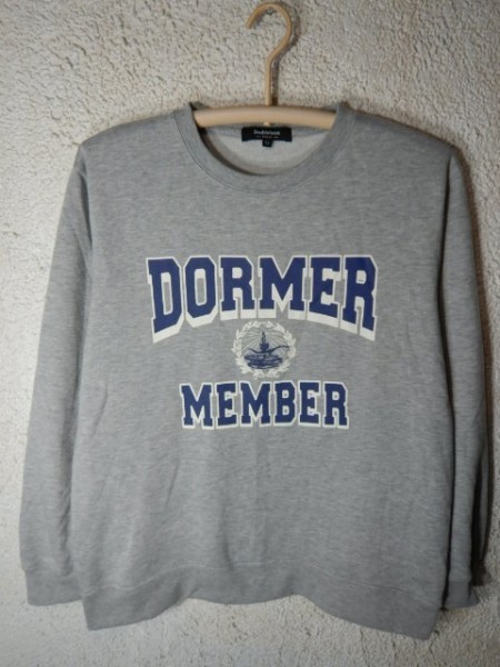 to2164 Doublefocus ダブル フォーカス スウェット トレーナー DORMER MEMBER プリント 人気 送料格安拍卖