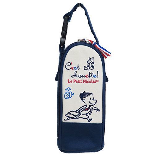 ♪新品 Le Petit Nicolas プチ・ニコラ 保冷 哺乳瓶ケース ボトルホルダー No1 紺拍卖