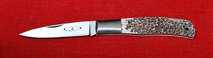 No.5JH/JB-2 YOSHI Jホーン シリーズ・5” Jigged Bone Handle・ Closed;11.5cm拍卖