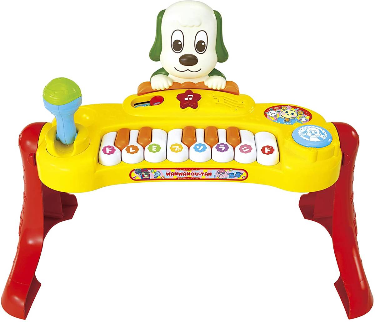 § ワンワンとうーたん いっしょにコンサート♪ マイクもたいこも! ミュージックキーボード拍卖