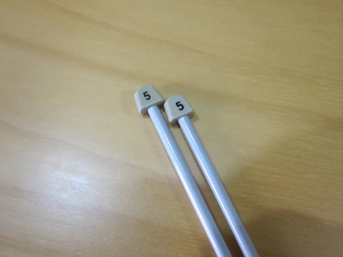 編み物道具/クロバー/メタル2本棒針30㎝5号拍卖