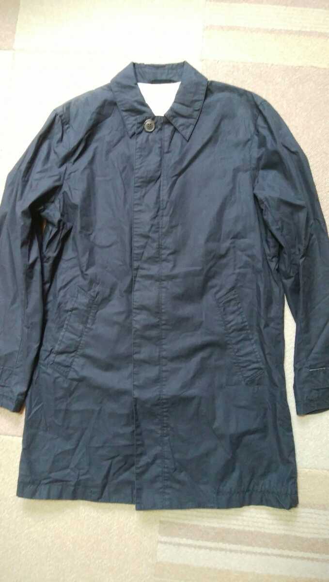 grand global(グランドグローバル) 比翼仕立てショップコート カラー:ネイビー系 表示サイズ:38拍卖