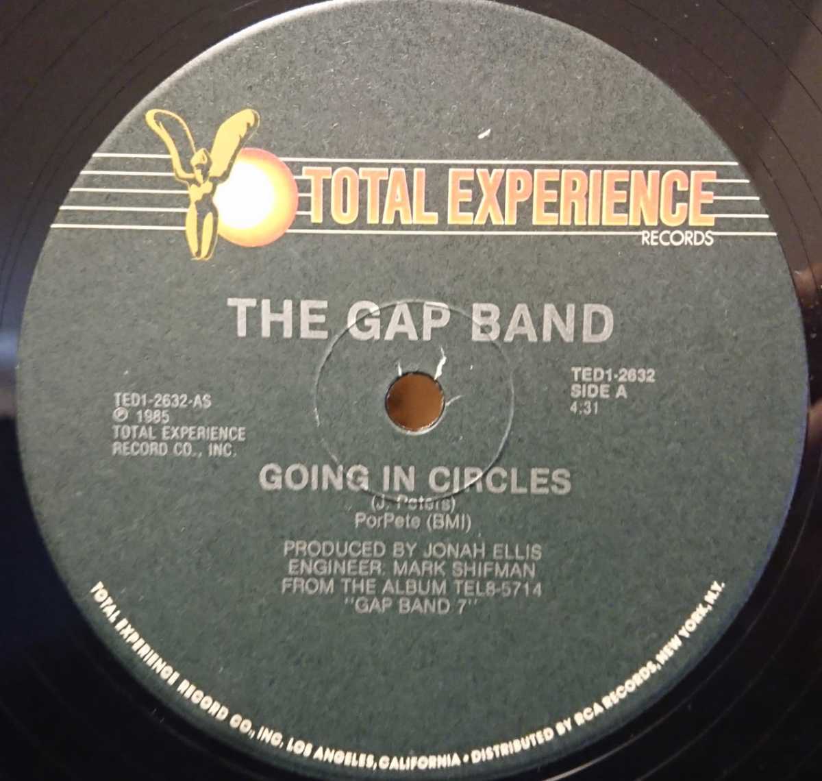 12INCH/The Gap Band Going In Circles/I Believe/ Total Experience Records TED1-2632 拍卖
