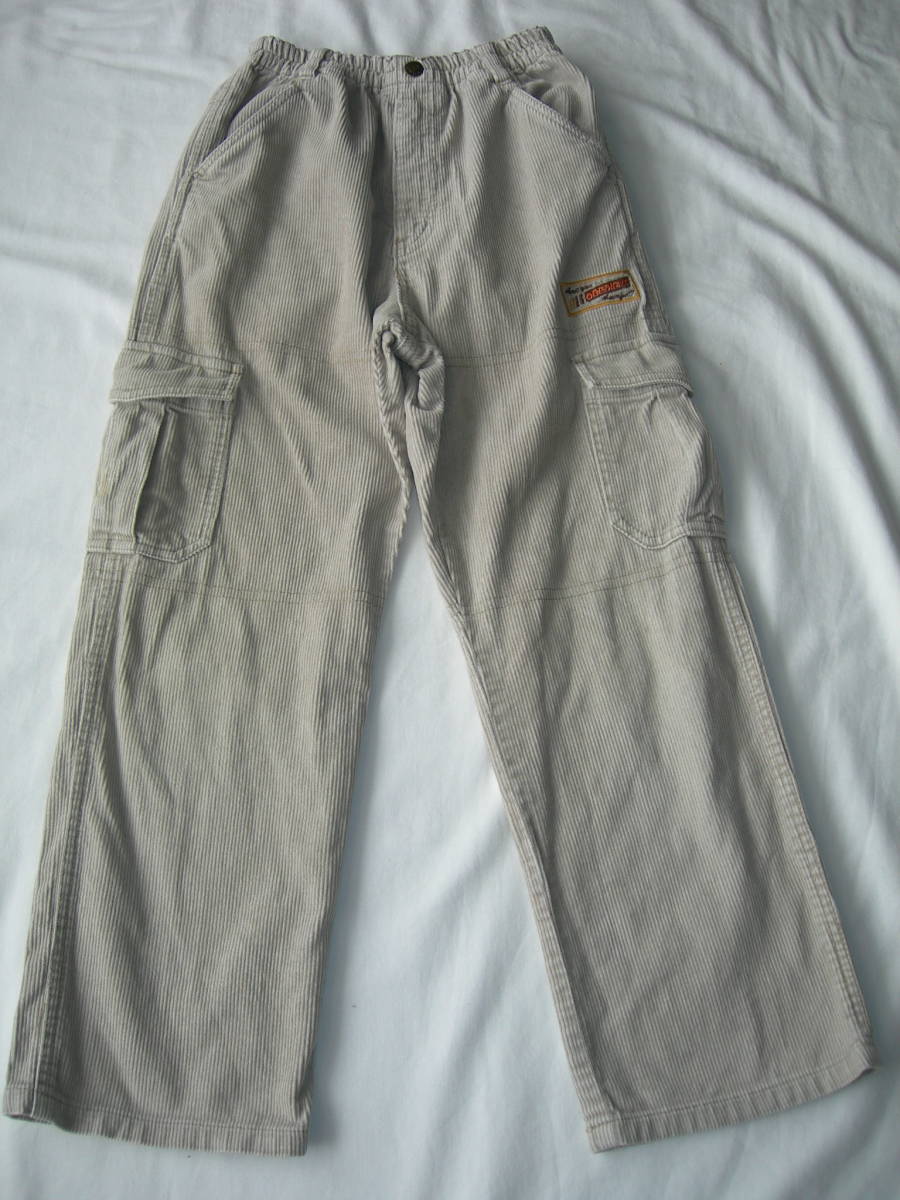 コーデュロイパンツ(ベージュ) サイズ130拍卖