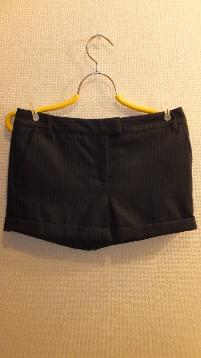 ★TOMMY HILFIGER★トミーヒルフィガーショートパンツストライプレディースサイズ4 ROME REGULAR FIT レギュラーフィット USED IN JAPAN拍卖