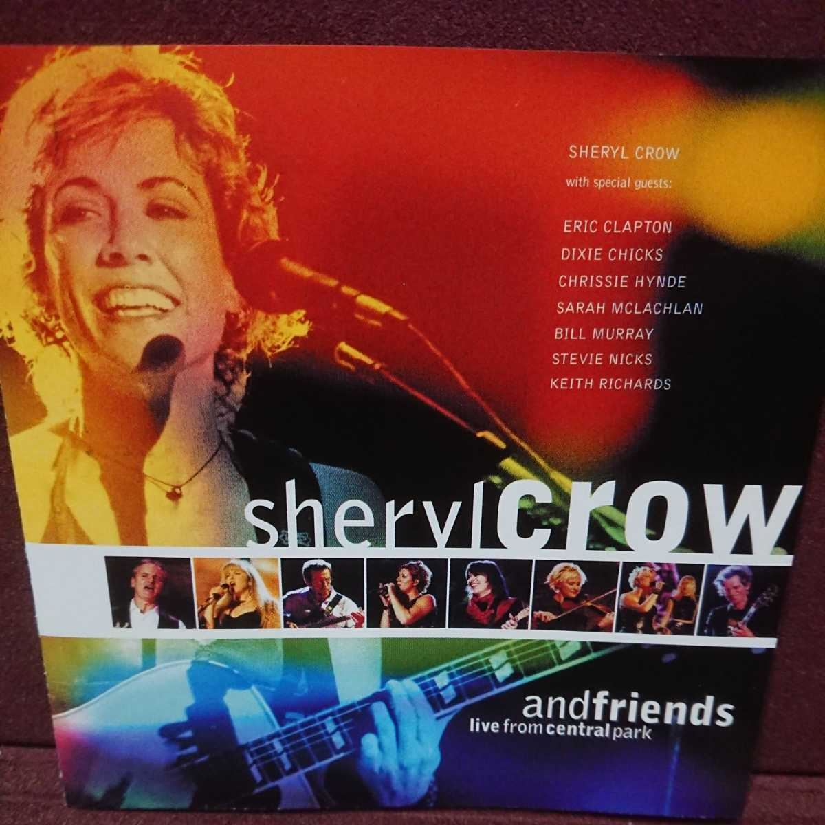 ◎ シェリルクロウ のアルバム「sheryl crow and friends live from central park」 Eric Clapton,Keith Reahards 海外盤です拍卖